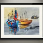 The Boat and Sea