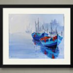 The Boat and Sea